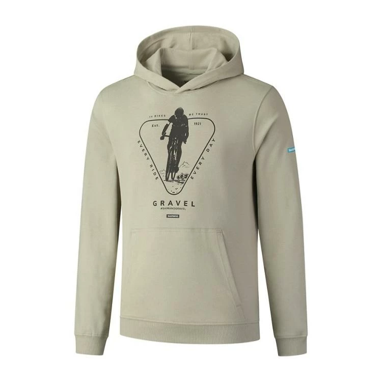 Sweat à Capuche SHIMANO Yama Vert Olive 1 Sweat à Capuche SHIMANO Yama Vert Olive