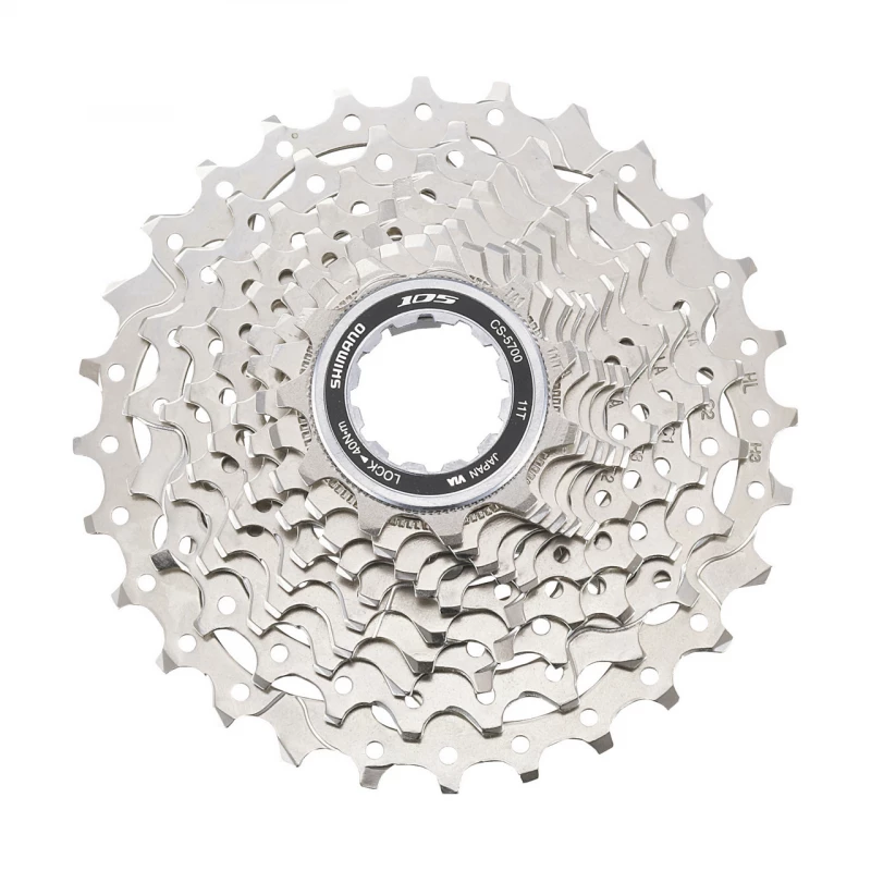 Cassette Shimano 105 CS-5700 10 Vitesses 1 Cassette Shimano 105 CS-5700 10 Vitesses